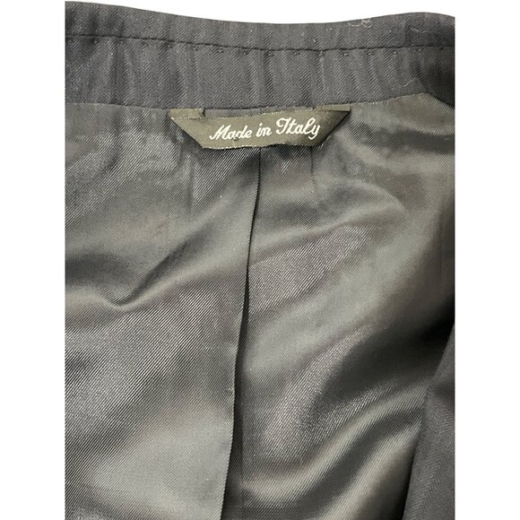 Gianni Manzoni Mens Blazer Super 150s Virgin Wool Italy Cessilstrona Size 42 - Picture 10 of 10